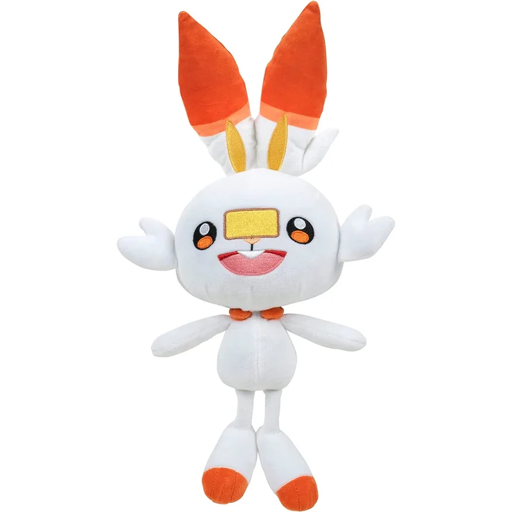Pokemon 98057 Pokémon 20,3 cm Plüsch - Scorbunny Nocolor – Bild 4