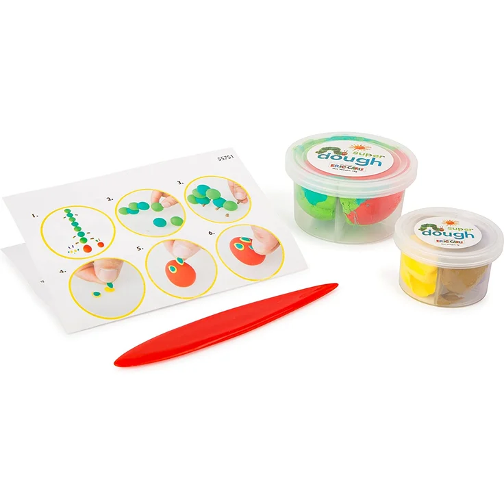 Raupe Nimmersatt Knet-Set – Bild 1