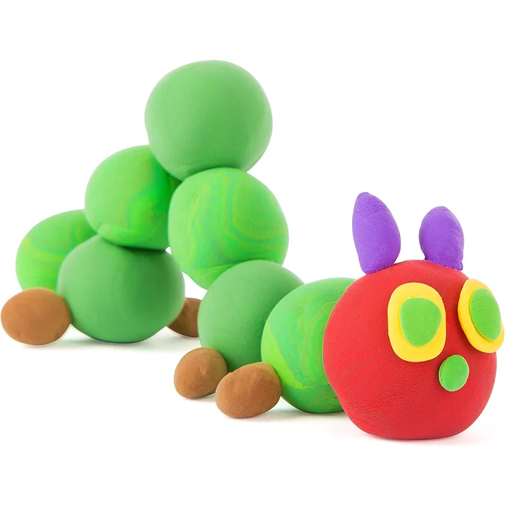 Raupe Nimmersatt Knet-Set – Bild 2