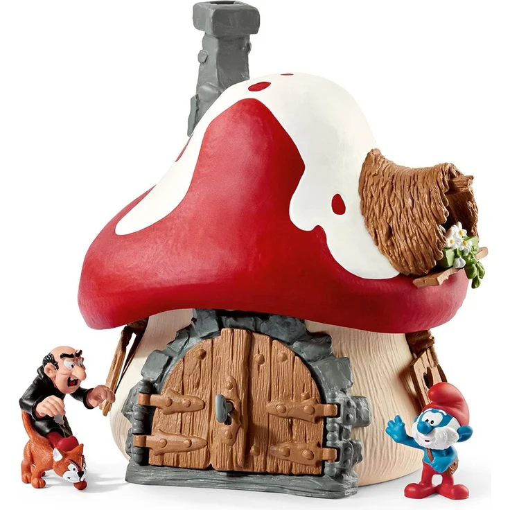 Schleich Die Schlümpfe 20803 'Schlumpf Haus mit 2 Figuren', 20 Teile, ab 3 Jahren – Bild 3