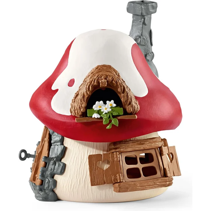Schleich Die Schlümpfe 20803 'Schlumpf Haus mit 2 Figuren', 20 Teile, ab 3 Jahren – Bild 4