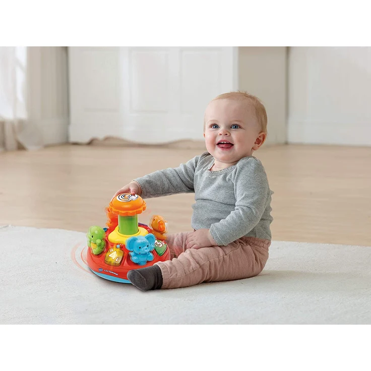 VTech Baby 80-186304 - 1-2-3 Tierkreisel - Preisvergleich – Bild 3
