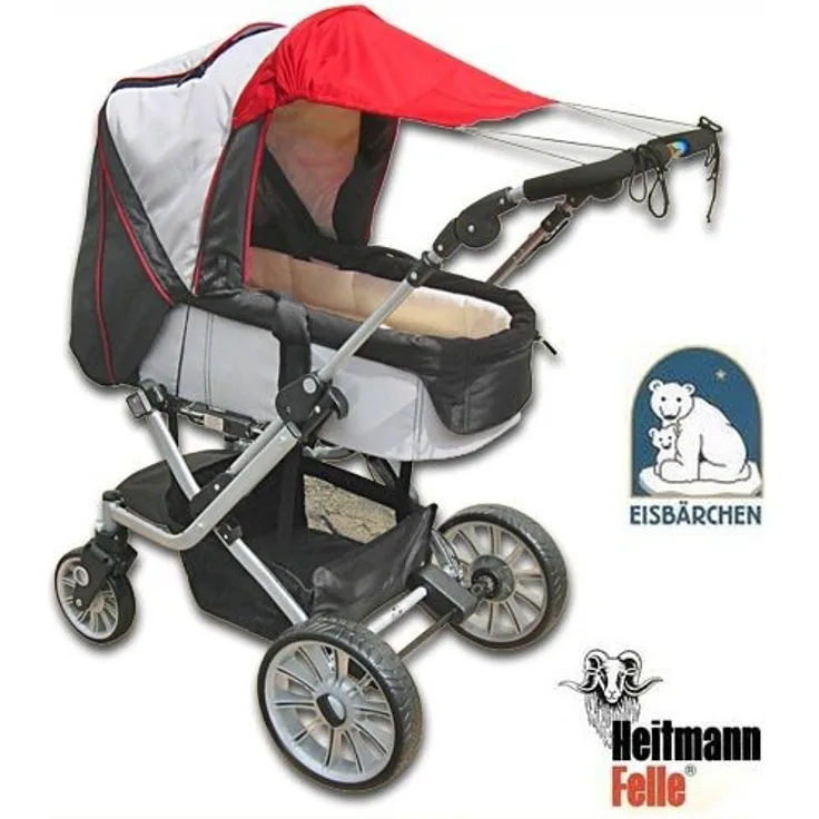 Heitmann Eisbärchen Sonnensegel, UV 50+, lemon