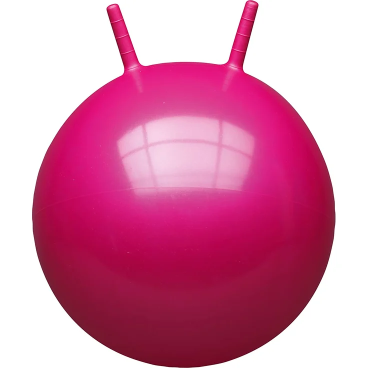 John 59008 - Sprungball Einfarbig (45-50 cm) - Hopperball, Hüpfball, Springball, Hopper Ball für Drinnen & Draußen - wiederaufblasbar, robust - Fitness für Kinder – Bild 1