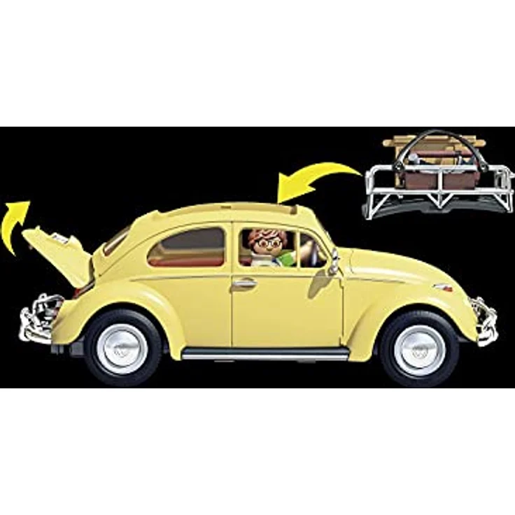 PLAYMOBIL Volkswagen 70827 'Volkswagen Käfer - Special Edition', 51 Teile, ab 5 Jahren – Bild 5