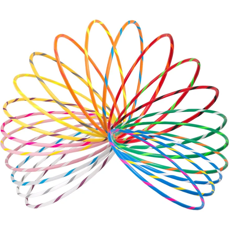 Bunter Kinder Hula Hoop für kleine Profis, Ø70cm, Rosa-Pink – Bild 1