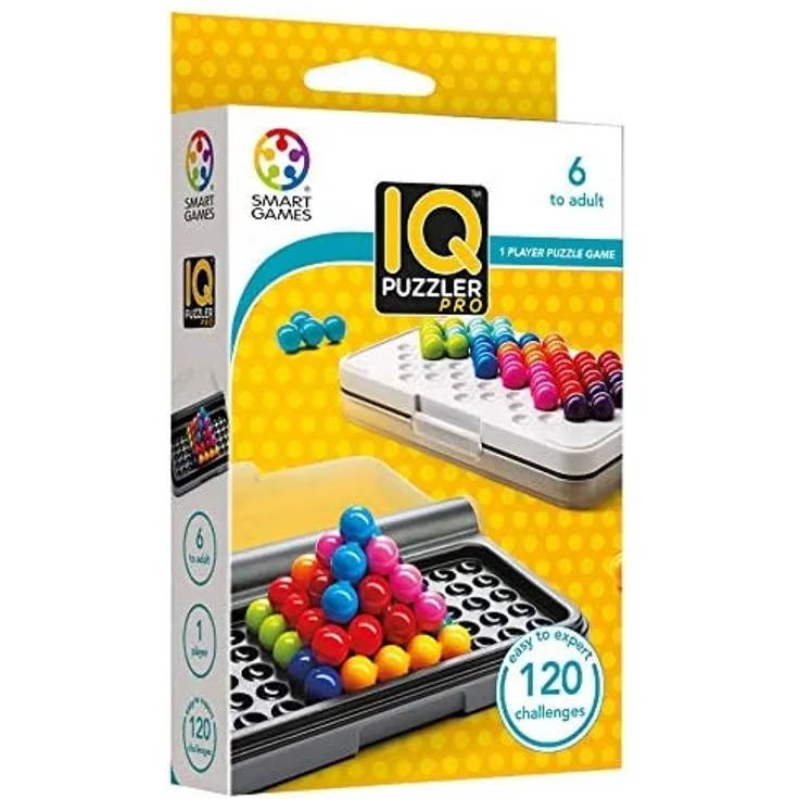 Smart Games SG455 IQ-Puzzler PRO, Geschicklichkeitsspiel, Reisespiel, Gehirntraining