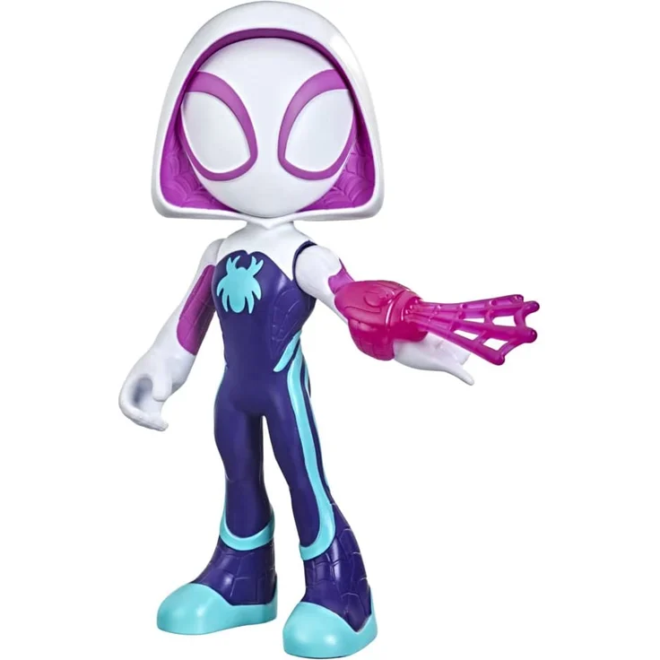 Marvel Spidey and His Amazing Friends Supersized Ghost-Spider Action Figure Spielzeug-Actionfigur Kinder Comics 143 g – Bild 2