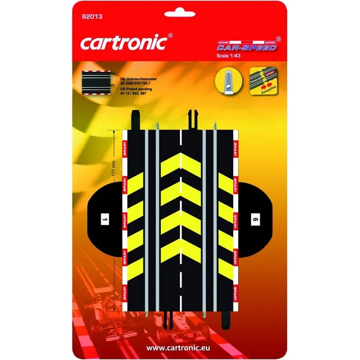 Cartronic 82013 Mechanischer Rundenzähler, schwarz