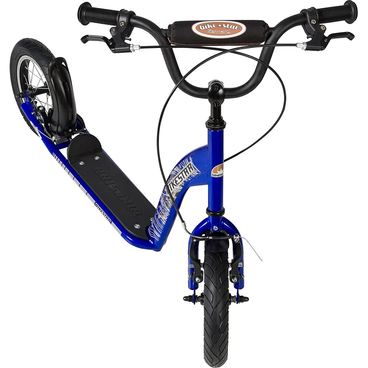 BIKESTAR 'Kinderroller 12 Zoll Sport Edition', ab 6 Jahren, 120 cm Körpergröße, höhenverstellbar bis 90 cm, blau - Preisvergleich – Bild 6