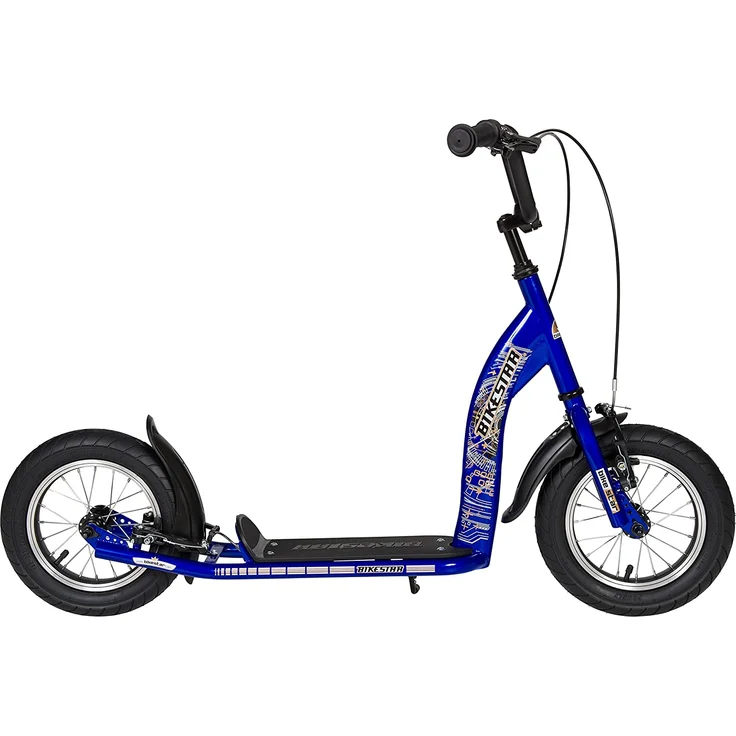 BIKESTAR 'Kinderroller 12 Zoll Sport Edition', ab 6 Jahren, 120 cm Körpergröße, höhenverstellbar bis 90 cm, blau - Preisvergleich – Bild 3