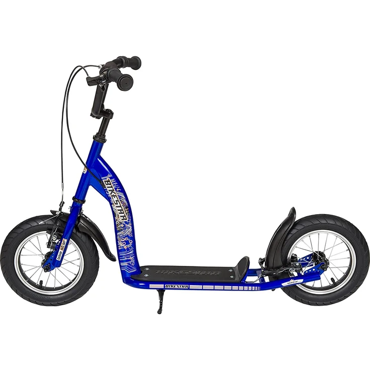 BIKESTAR 'Kinderroller 12 Zoll Sport Edition', ab 6 Jahren, 120 cm Körpergröße, höhenverstellbar bis 90 cm, blau - Preisvergleich – Bild 2