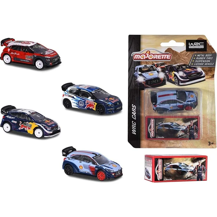 Majorette 'WRC Assortment', ab 3 Jahren, 1x Stück, zufällige Auswahl – Bild 1