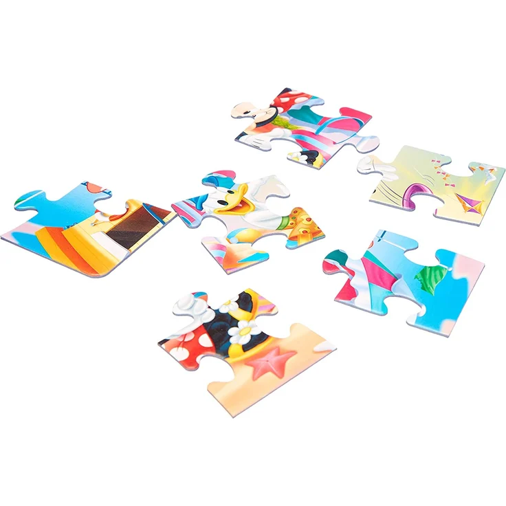 Trefl, Puzzle, Rahmenpuzzle mit Unterlage, 15 Teile, Strandspiele, für Kinder ab 3 Jahren – Bild 3