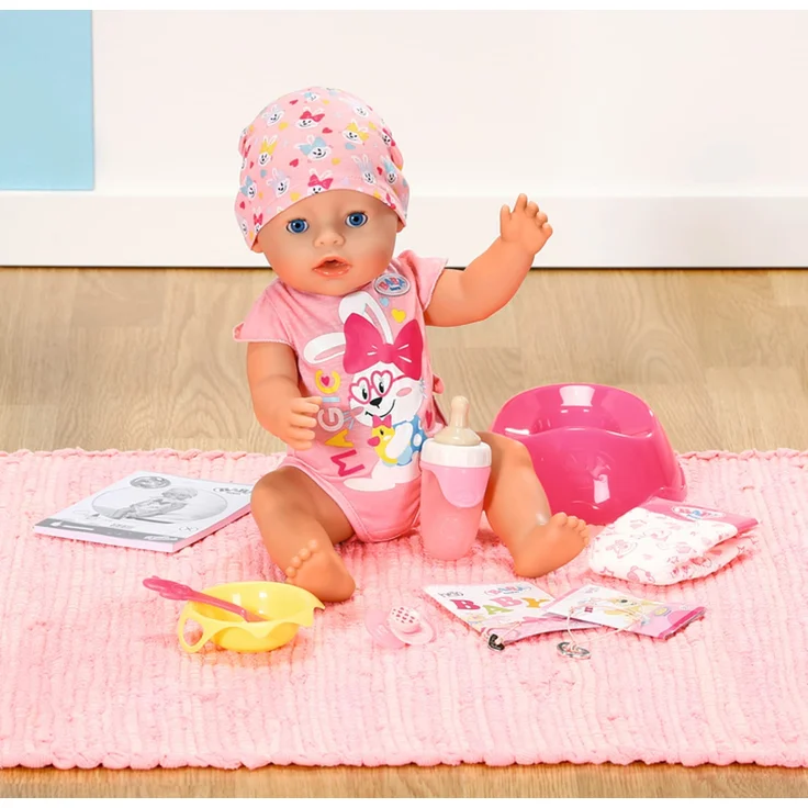BABY born 'Magic Girl 43 cm', ab 3 Jahren, 10 lebensechte Funktionen – Bild 6