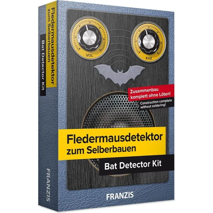 FRANZIS 67013 - Fledermausdetektor zum Selberstecken - ganz ohne Löten