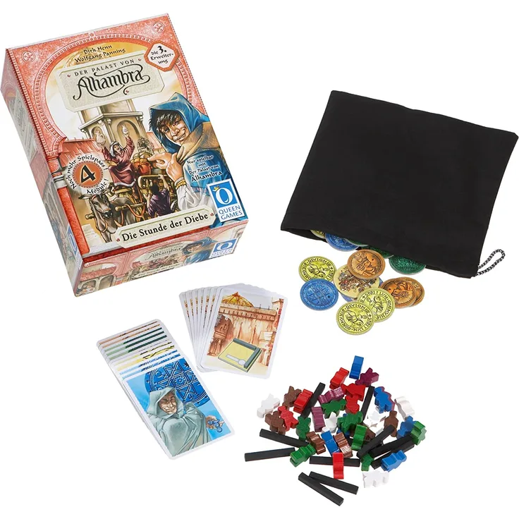 Queen Games 6032 - Der Palast von Alhambra - 3. Erweiterung: Die Stunde der Diebe