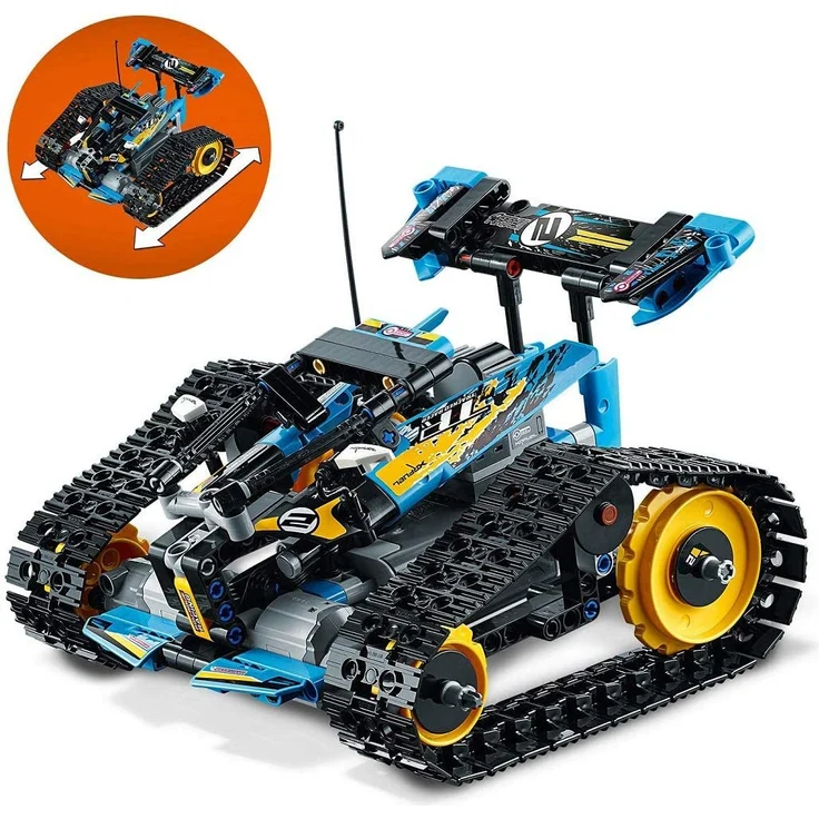 LEGO Technic 42095 'Ferngesteuerter Stunt-Racer', 324 Teile, ab 9 Jahren, motorisiertes 2-in-1-Modell – Bild 4