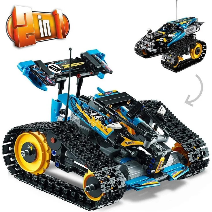 LEGO Technic 42095 'Ferngesteuerter Stunt-Racer', 324 Teile, ab 9 Jahren, motorisiertes 2-in-1-Modell – Bild 2