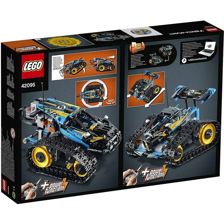 LEGO Technic 42095 'Ferngesteuerter Stunt-Racer', 324 Teile, ab 9 Jahren, motorisiertes 2-in-1-Modell – Bild 6