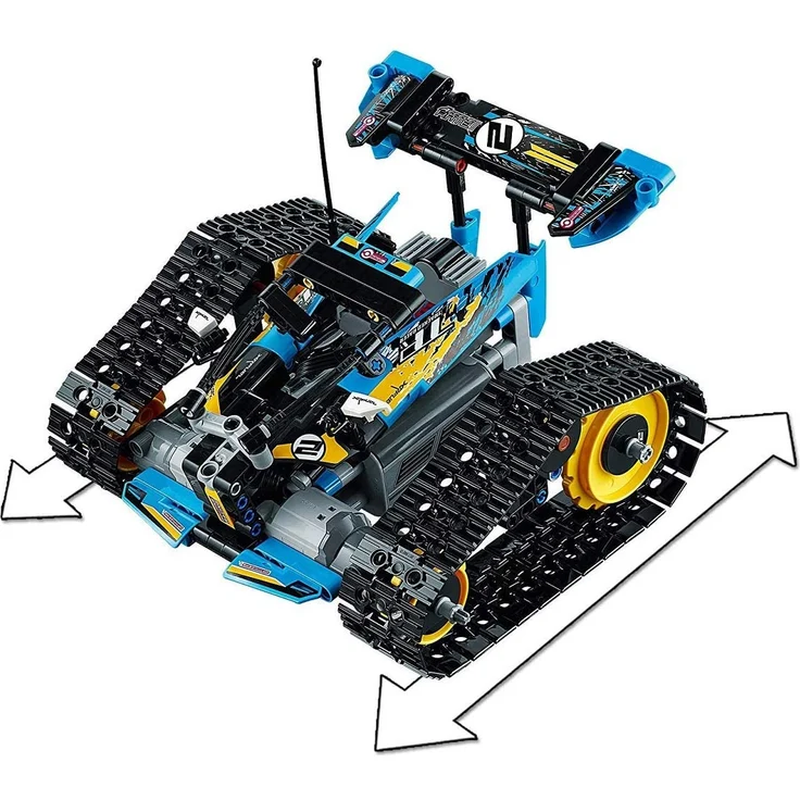 LEGO Technic 42095 'Ferngesteuerter Stunt-Racer', 324 Teile, ab 9 Jahren, motorisiertes 2-in-1-Modell – Bild 8