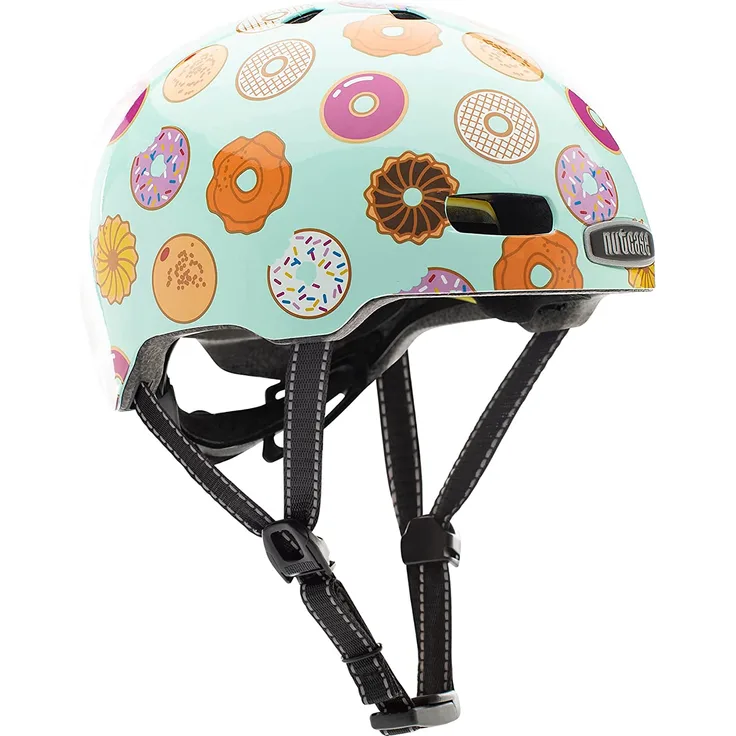 Nutcase Kinder Fahrradhelm Little Nutty Gloss, Doh, 48-52 cm