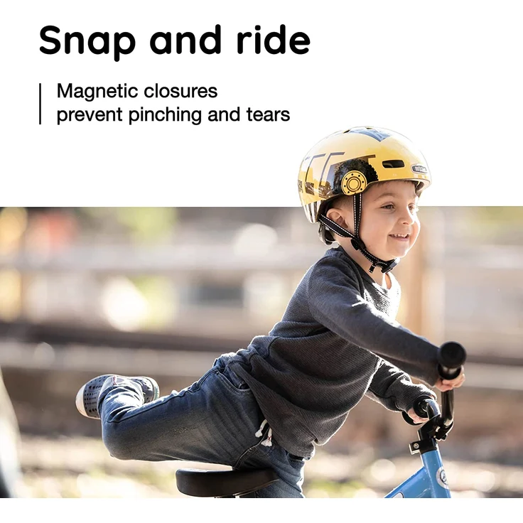 Nutcase Kinder Fahrradhelm Little Nutty Gloss, Doh, 48-52 cm – Bild 4