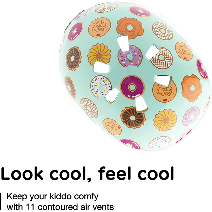 Nutcase Kinder Fahrradhelm Little Nutty Gloss, Doh, 48-52 cm – Bild 3