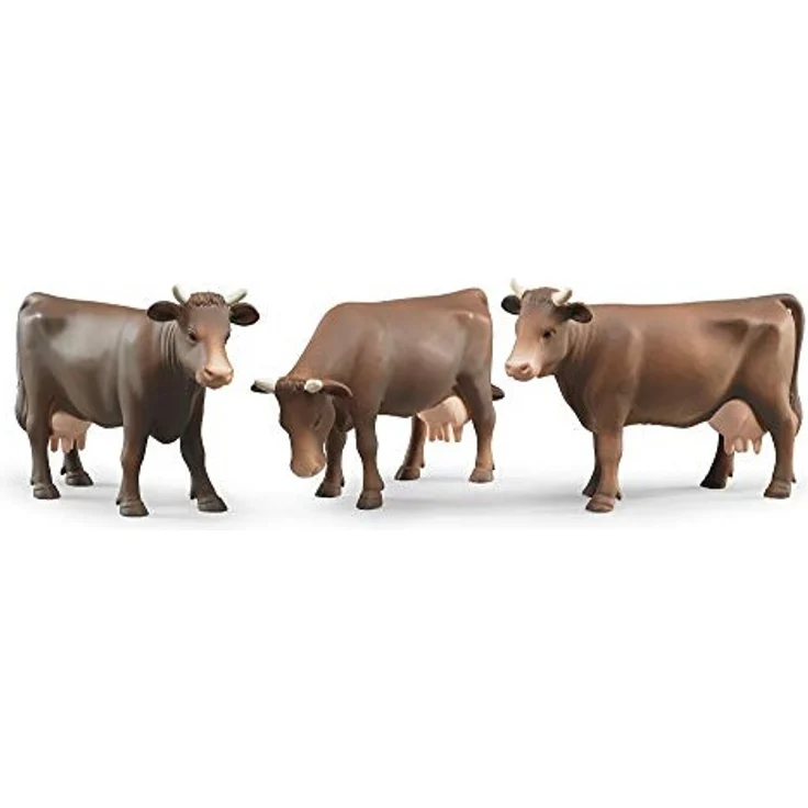 Bruder 02308 - Minifigur - Kuh, braun – Bild 5