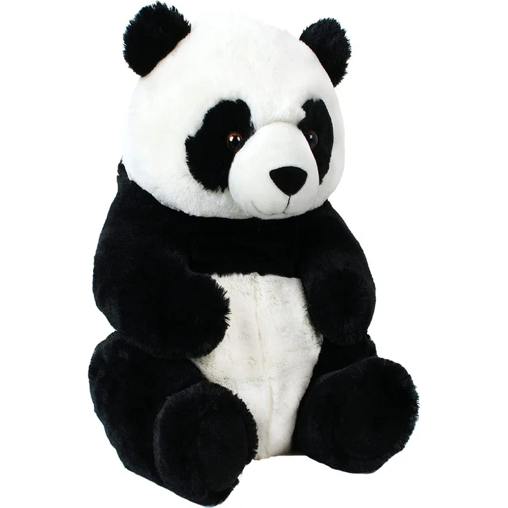 TE-Trend 17509 Plüschtier Panda Bär Teddy Pandabär Pandateddy Plüsch Kuscheltier Stofftier 33 cm Schwarz Weiß – Bild 5