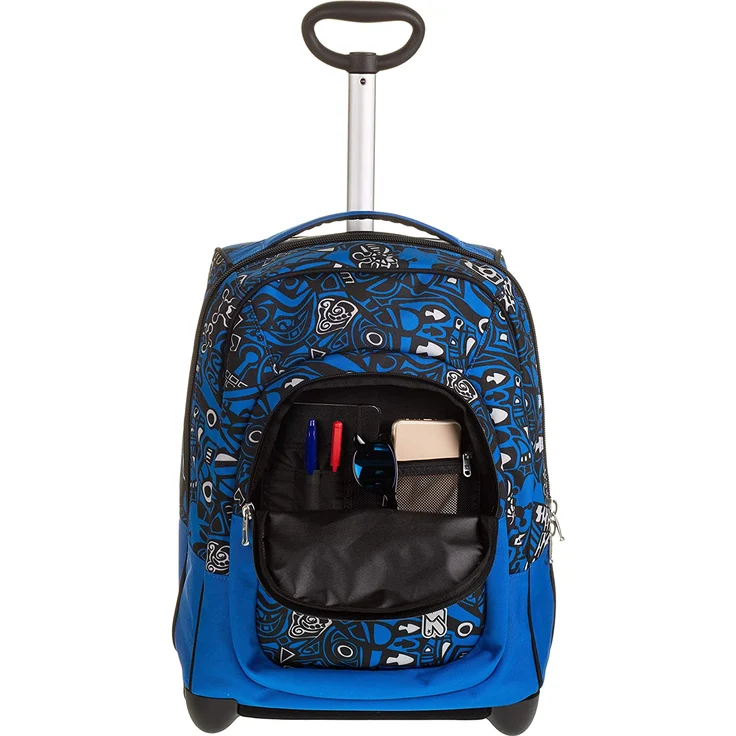 Seven Schultrolley - Motiv: Blau, 35 Liter - Farbe:blau – Bild 7