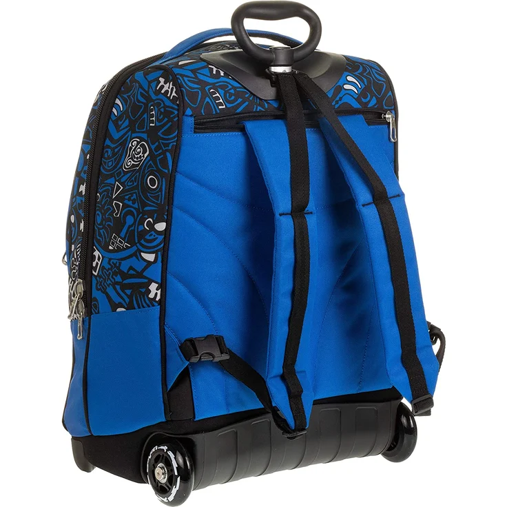 Seven Schultrolley - Motiv: Blau, 35 Liter - Farbe:blau – Bild 4