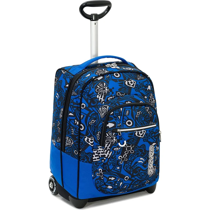 Seven Schultrolley - Motiv: Blau, 35 Liter - Farbe:blau – Bild 1