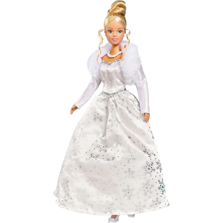 Simba 105735325 - Steffi Love Puppe im zauberhaften Winterkleid