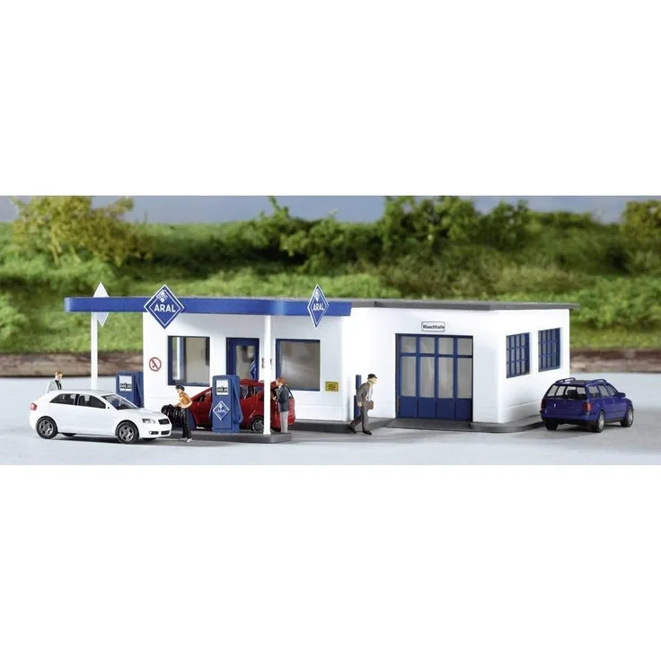 Piko 61827 Tankstelle Aral, farbig