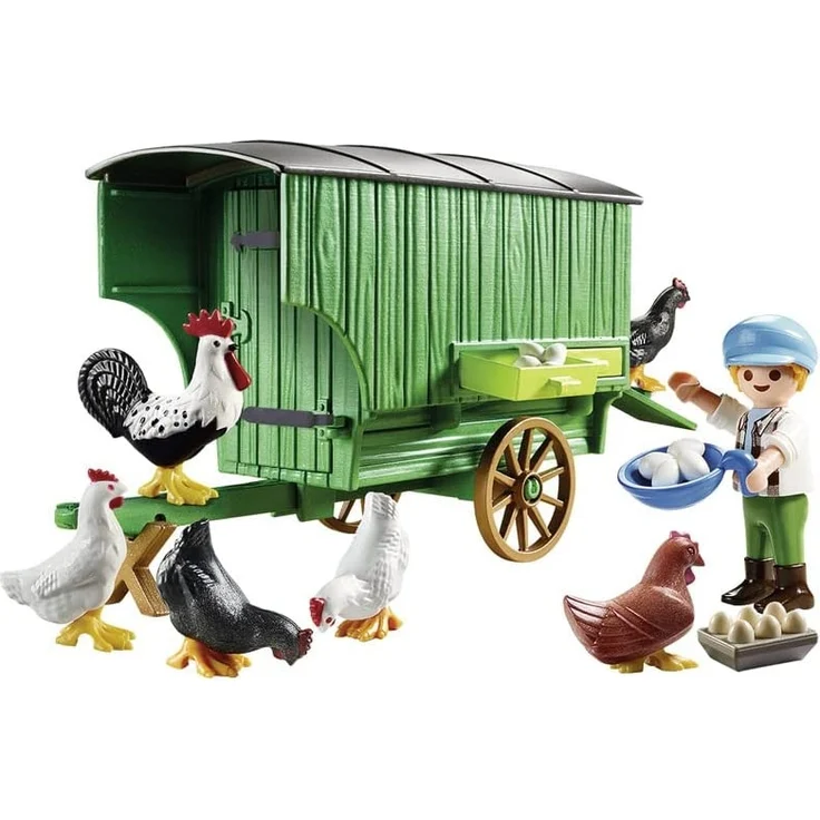 Playmobil Country 70138 'Mobiles Hühnerhaus', 32 Teile, ab 4 Jahren – Bild 2