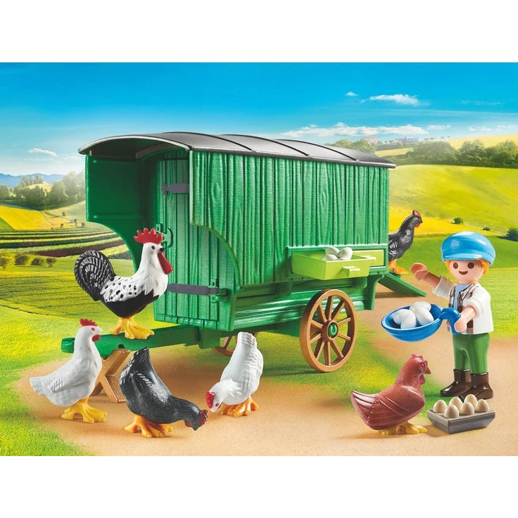 Playmobil Country 70138 'Mobiles Hühnerhaus', 32 Teile, ab 4 Jahren – Bild 3