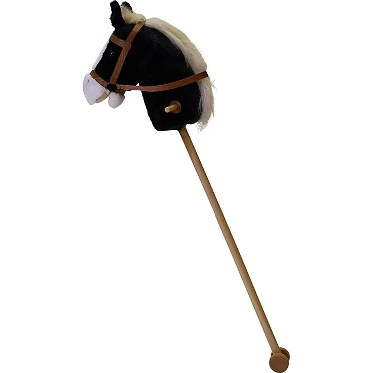 Knorrtoys 40102 - Steckenpferd Blacky mit Sound – Bild 1