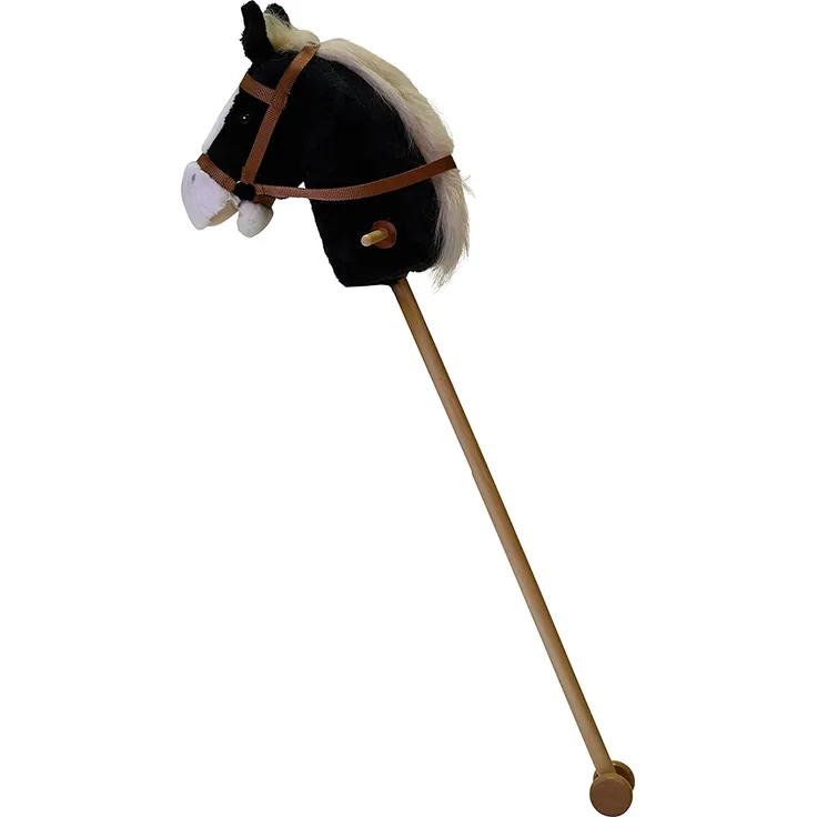 Knorrtoys 40102 - Steckenpferd Blacky mit Sound