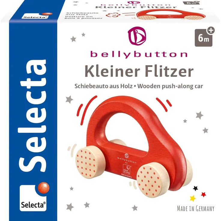bellybutton by Selecta Schiebeauto Kleiner Flitzer rot