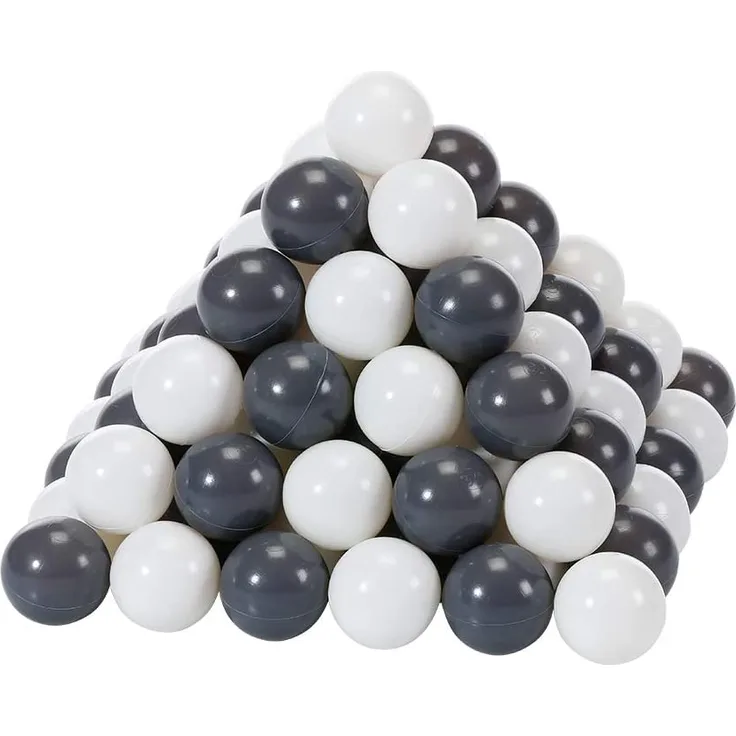 Bälleset grey/cream, 100 Stück
