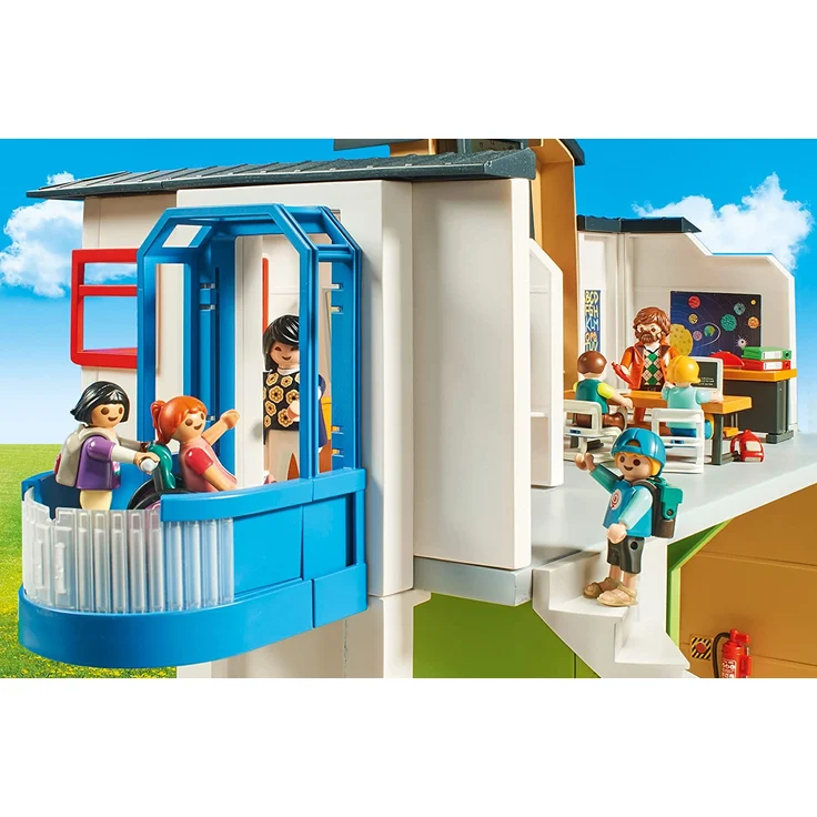 PLAYMOBIL City Life 9453 'Große Schule mit Einrichtung', 242 Teile, ab 5 Jahren – Bild 10