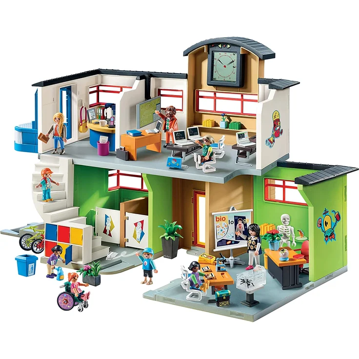 PLAYMOBIL City Life 9453 'Große Schule mit Einrichtung', 242 Teile, ab 5 Jahren – Bild 2