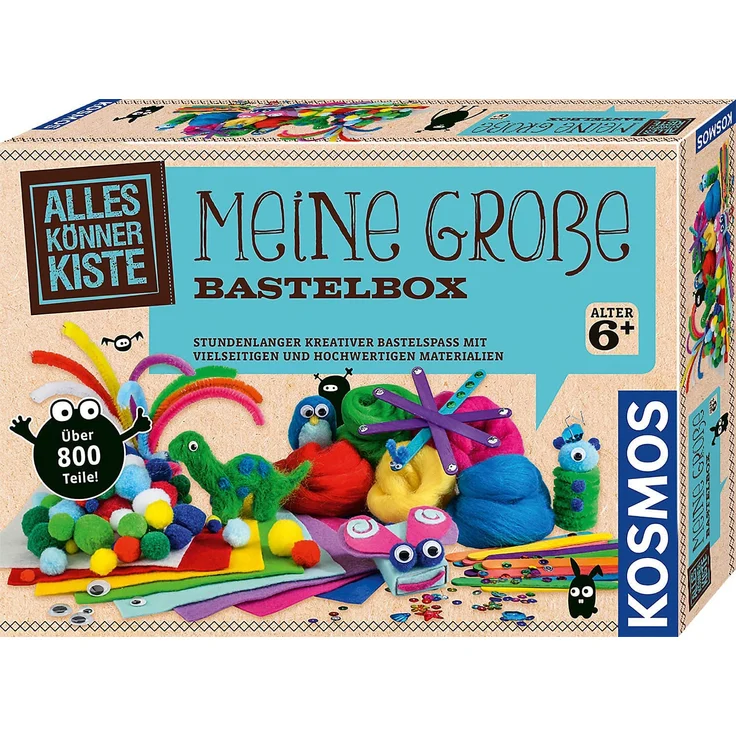 KOSMOS Alleskönnerkiste Meine große Bastelbox – Bild 1