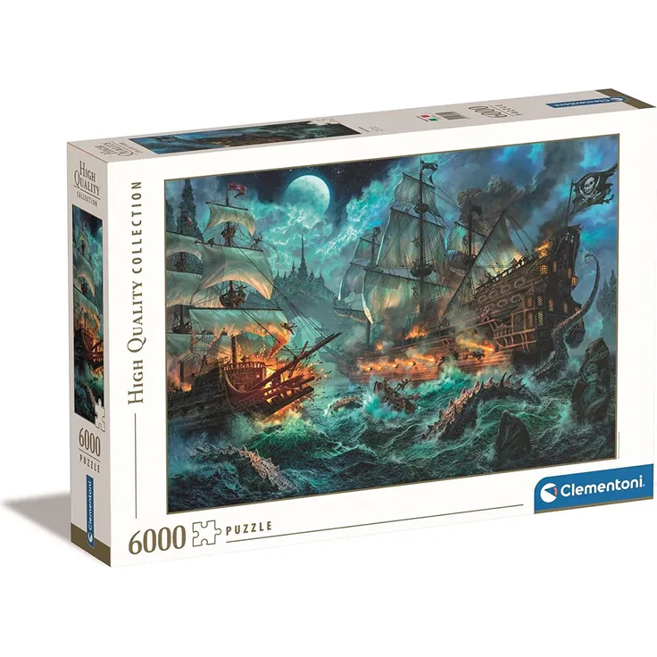 Clementoni 36530 Piratenschlacht 6000 Teile Puzzle