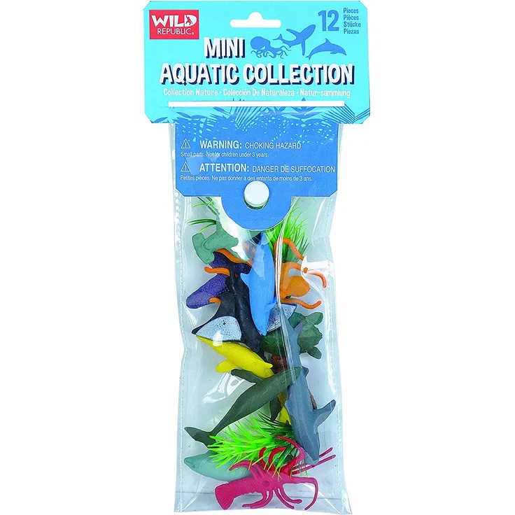 Wild Republic spielset Seekreaturen Junior 15-teilig