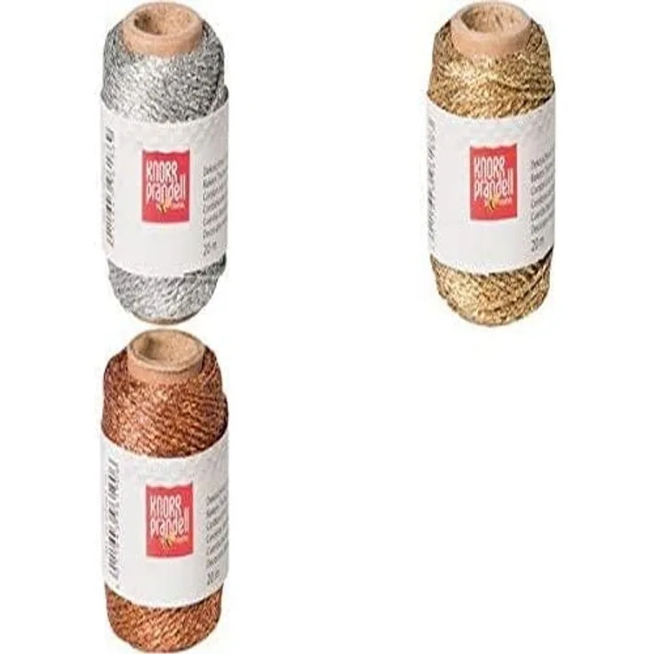 Knorr prandell Dekoschnur Metallic Kupfer 20m