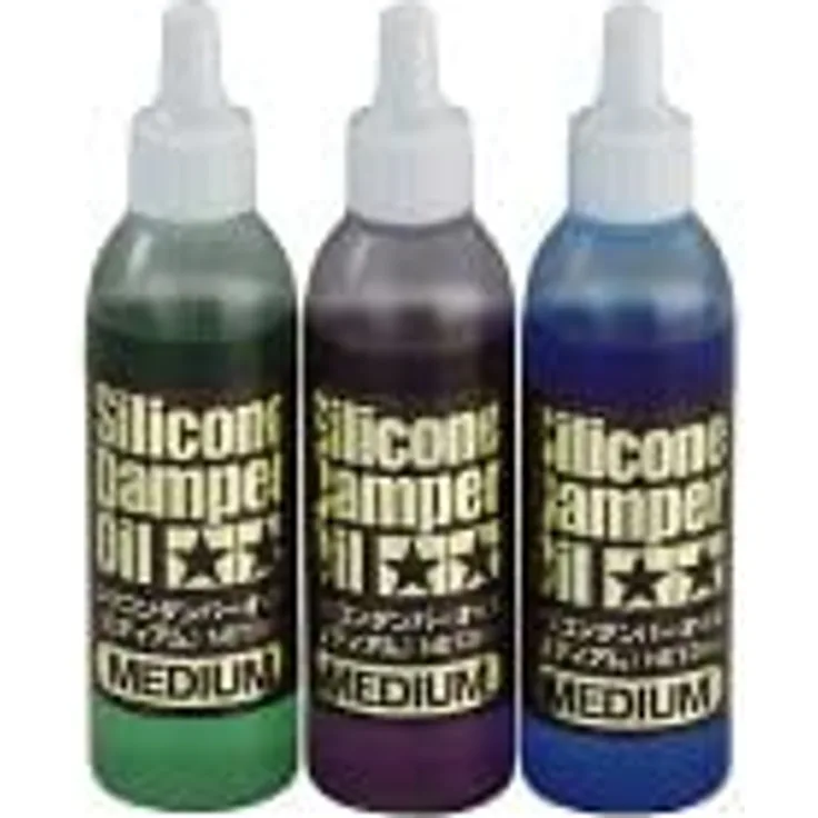 TAMIYA 300053444 Silikon Dämpferöl Set Mittel#500/600/700