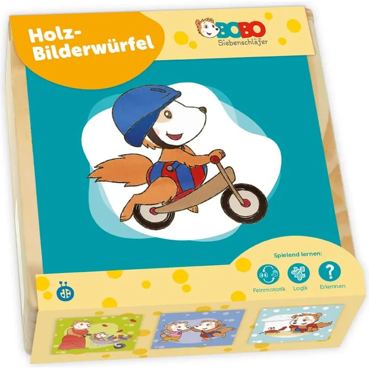 Trötsch Bobo Siebenschläfer Bilderwürfel Puzzle
