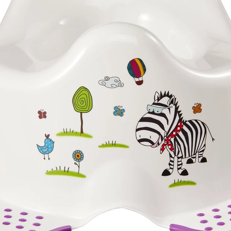 keeeper Hippo Babytopf, Ab ca. 18 Monate bis ca. 3 Jahre, Anti-Rutsch-Funktion, Adam, Weiß – Bild 5